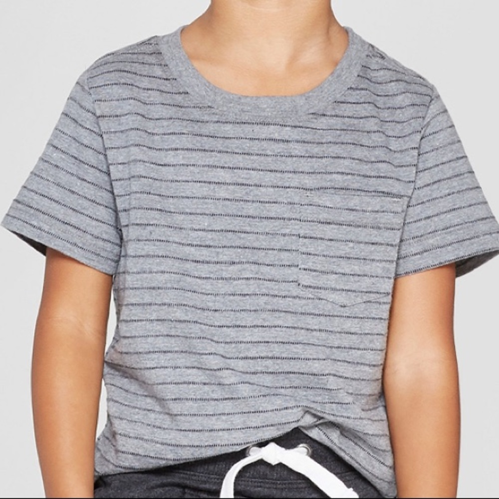 Cat & Jack Boys Short Sleeve Pocket T-Shirt